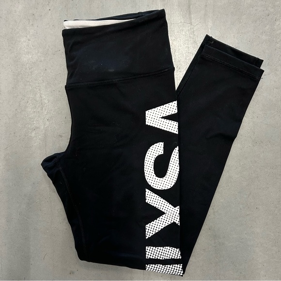 VS Victoria’s Secret Black Leggings - Picture 1 of 4